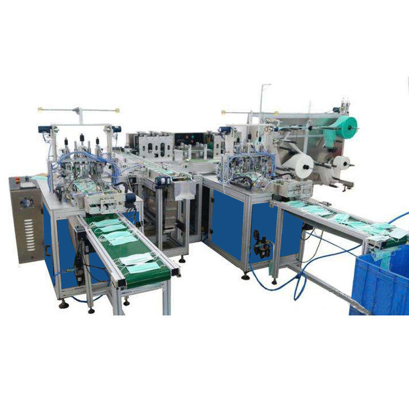Face Mask Sock Knitting Machine Price Automatic Outer Earloop Face Mask Making Machine 1+2 (Motor Type)