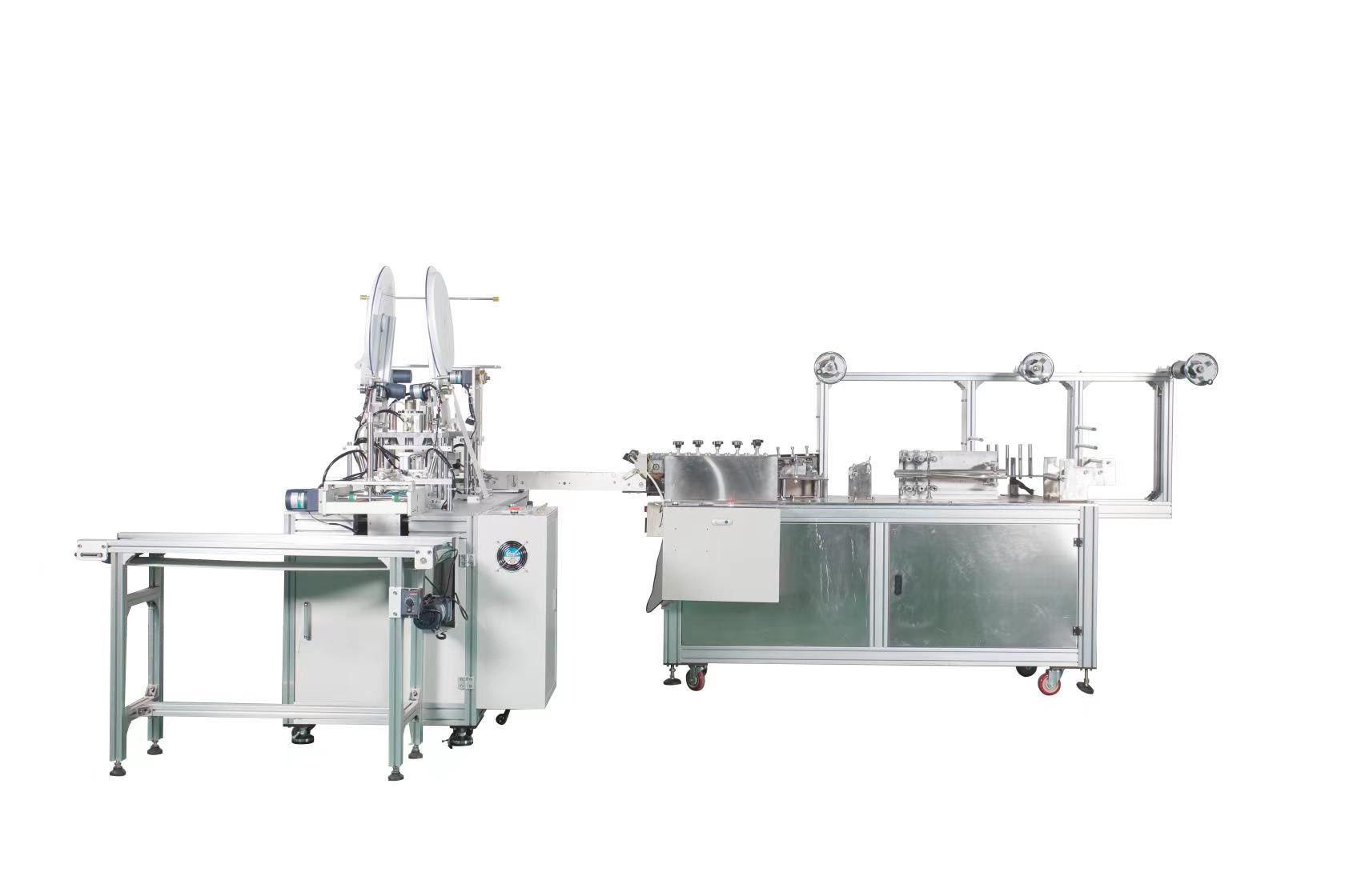 Air Covering Folded Mask Making Cotton Waste Process Machine Mask Equipment (Practical Type)
