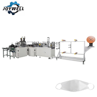 Joywell 11kw Power Full Automatic Fish Shape Face Mask Machine 1+1 (Servo Motor Type)