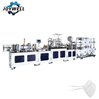 Automatic Headband Non Woven Folding Mask Making Machine Apply to The Free-Dust Environment