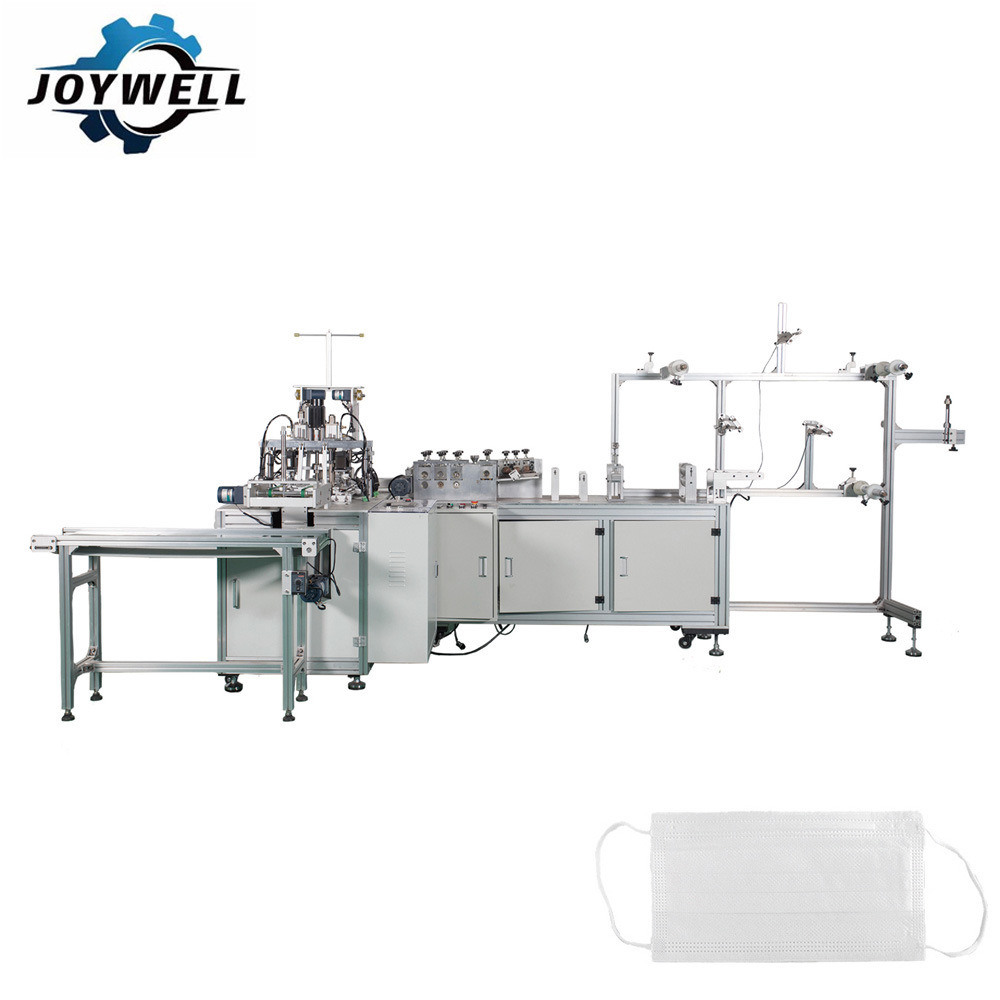 Full Process Automation Outer Ear-Loop Face Mask Making Machine 1+1 (Motor Type)