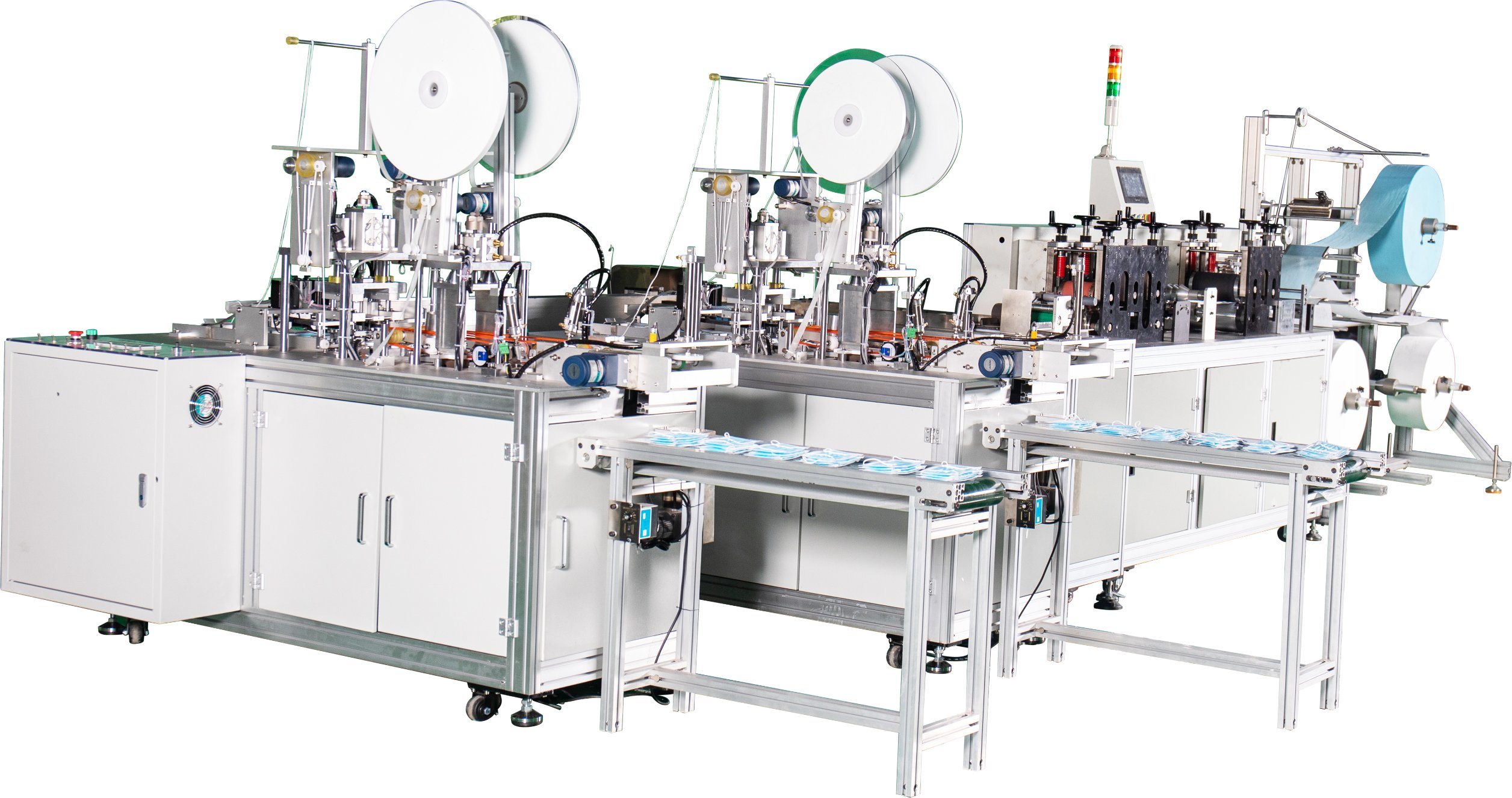 Joywell ISO9001: 2000 Approved Disposable Ear Loop Face Mask Machine